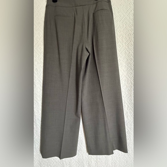Ann Mashburn Tailored Wide-Leg Trousers – Gray – Size 12 – NWT - Picture 4 of 6